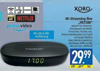 Marktkauf Xoro 4k-streaming-box Hst280 Angebot