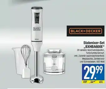 Marktkauf Black+decker Stabmixer-set Bxhba600e Angebot