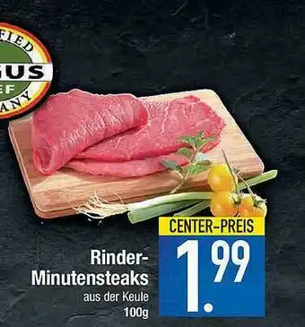 Marktkauf Rinder-minutensteaks Angebot