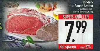 Marktkauf Rinder- Oder Sauer-braten Angebot