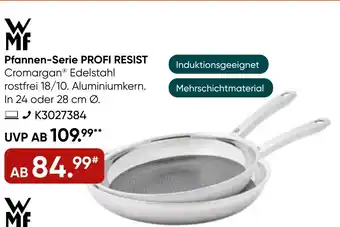 Galeria WMF Pfannen-Serie Profi Resist Angebot