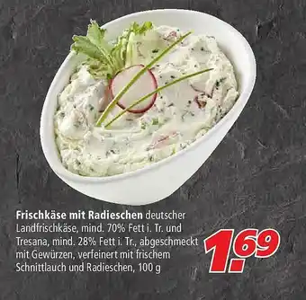 Marktkauf Frischkäse Mit Radieschen Angebot