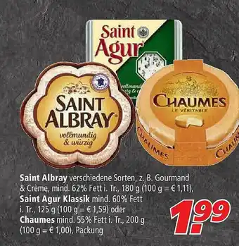 Marktkauf Saint Albray, Saint Agur Oder Chaumes Angebot