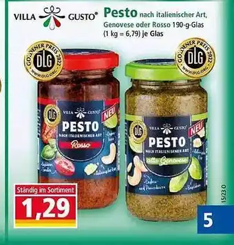 Norma Villa gusto pesto Angebot