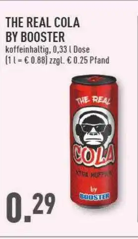 Marktkauf The real cola by booster Angebot