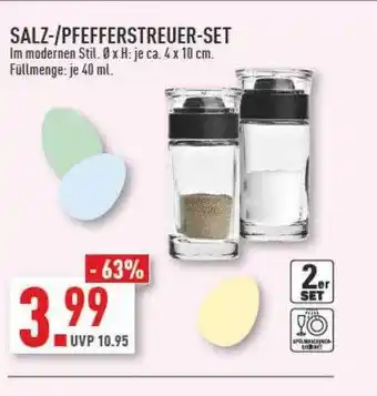 Marktkauf Salz- pfefferstreuer-set Angebot