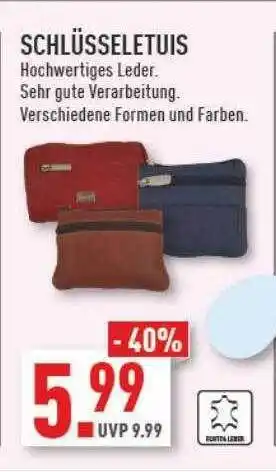 Marktkauf Schlüsseletuis Angebot