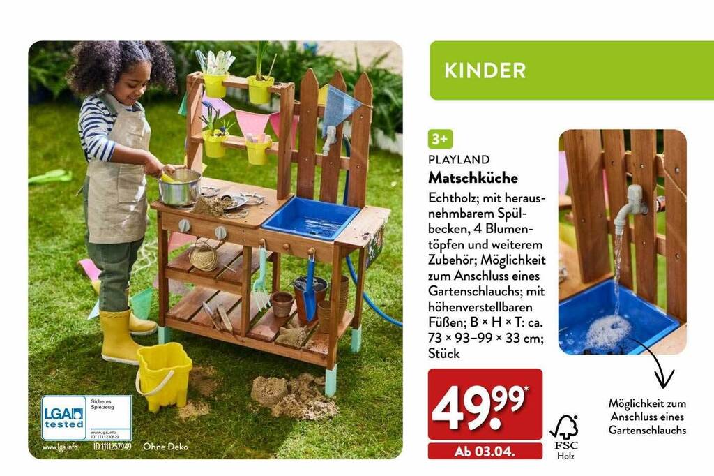 Matschkuche Kinder Aldi