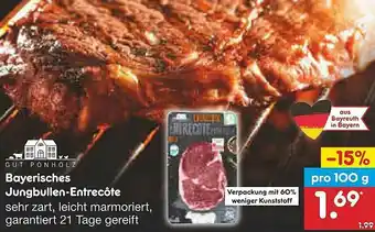 Netto Marken-Discount Gut Ponholz Bayerisches Jungbullen-entrecôte Angebot