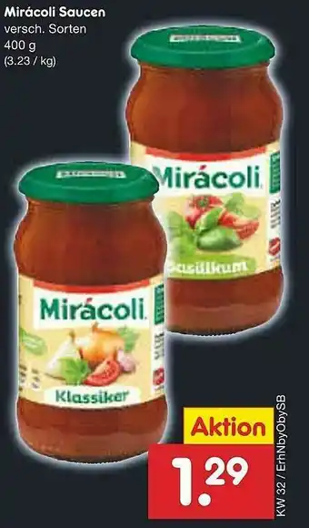 Netto Marken-Discount Mirácoli Saucen Angebot