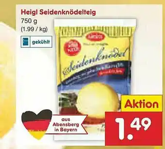 Netto Marken-Discount Heigl Seidenknödelteig Angebot