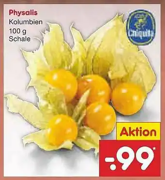 Netto Marken-Discount Physalis Chiquita Angebot