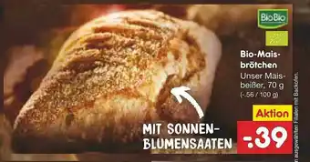 Netto Marken-Discount Biobio Bio-maisbrötchen Angebot