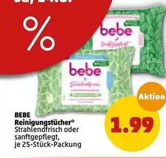 PENNY Bebe Reinigungstücher Angebot