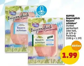 PENNY Kupfer Bayernglück Bauern Schinken Angebot