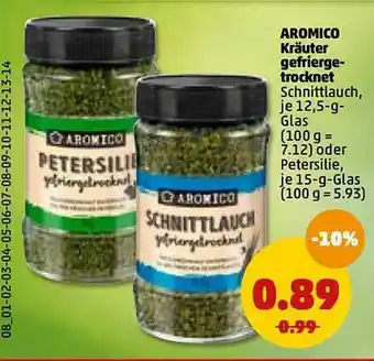 PENNY Aromico Kräuter Gefriergetrocknet Angebot