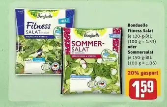 REWE Bonduelle Fitness Salat Oder Sommersalat Angebot