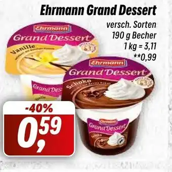 Simmel Ehrmann Grand Dessert 190 g Angebot