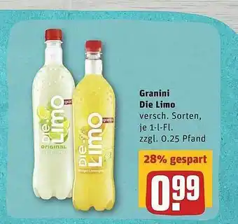 REWE Granini Die Limo Angebot