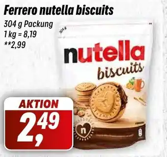 Simmel Ferrero Nutella Biscuits 304 g Angebot