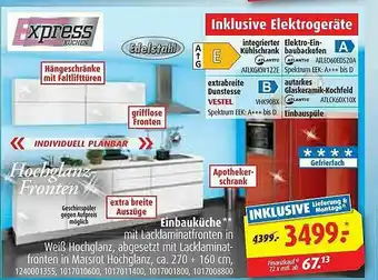 ROLLER Express Küchen Einbauküche Angebot