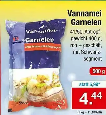 Zimmermann Vannamei Garnelen Angebot