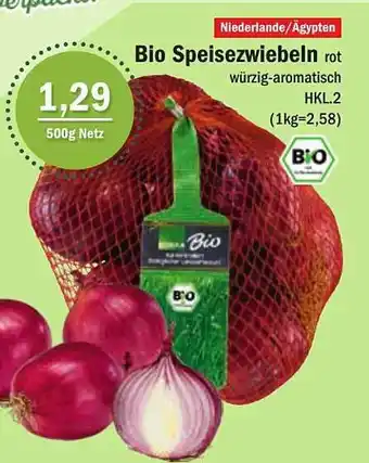 Aktiv Irma Bio Speisezwiebeln Rot Würzig-aromatisch Angebot