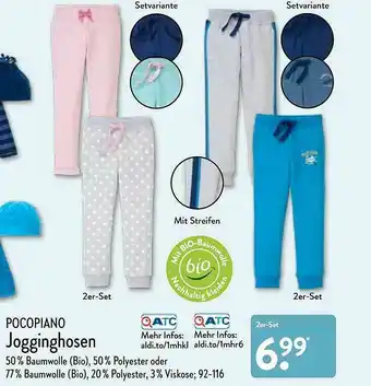 Aldi Nord Pocopiano Jogginghosen Angebot