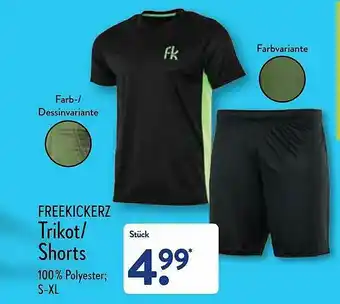 Aldi Nord Freekickerz Trikot Oder Shorts Angebot