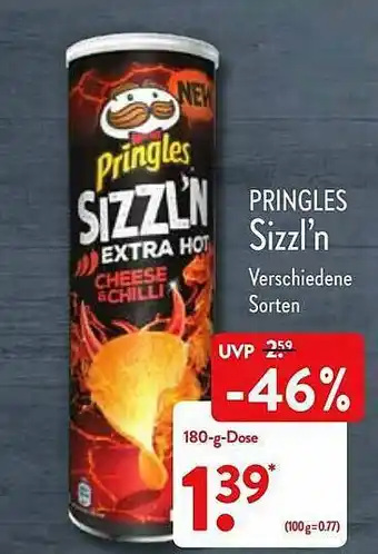 Aldi Nord Pringles Sizzl'n Angebot