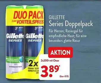 Aldi Nord Gillette Series Doppelpack Angebot