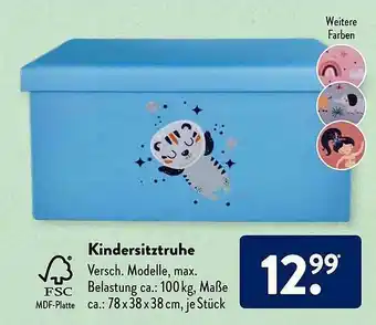 Aldi Süd Kindersitztruhe Angebot