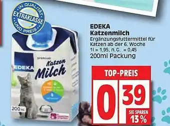 Edeka Edeka katzenmilch Angebot