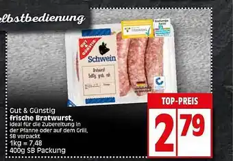 Elli Markt Gut & günstig frische bratwurst Angebot