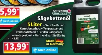 Norma Power Garden Sägekettenöl 5 Liter Angebot