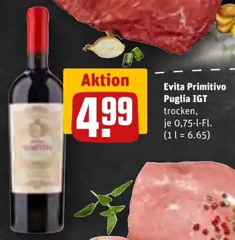 REWE Evita Primitivo Puglia IGT 0,75 L-Fl. Angebot