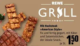 REWE American Style Rib Hacksteak Angebot