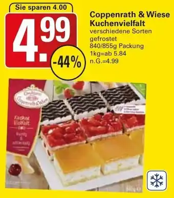 WEZ Coppenrath & Wiese Kuchenvielfalt 840/855 g Packung Angebot