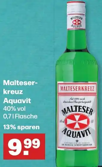 Handelshof Malteserkreuz Aquavit 0,7 L-Flasche Angebot