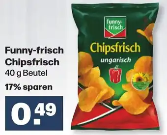 Handelshof Funny Frisch Chipsfrisch 40 g Beutel Angebot