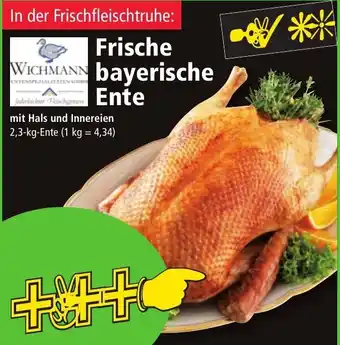 Norma Wichmann Frische bayersiche Ente 2,3kg Angebot