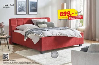 Höffner Polsterbettgestell Angebot