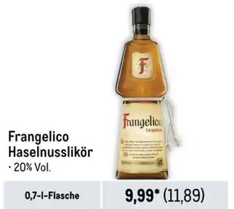 METRO Frangelico Haselnuss Liqueur 700ml Angebot