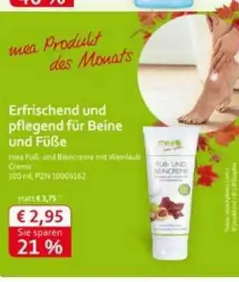 Pascal Apotheke Erfrischend Und Pflegend Für Beine Und Füße Angebot