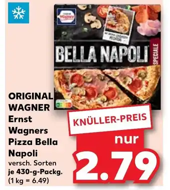 Kaufland Original Wagner Ernst Wagners Pizza Bella Napoli 430 g Angebot