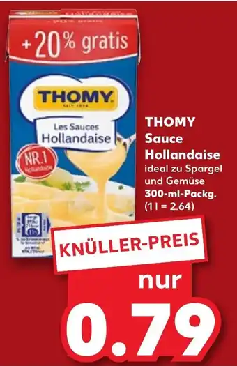 Kaufland Thomy Sauce Hollandaise 300 ml Angebot