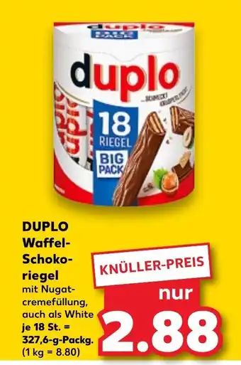 Kaufland Duplo Waffel-Schokoriegel 327,6 g Angebot