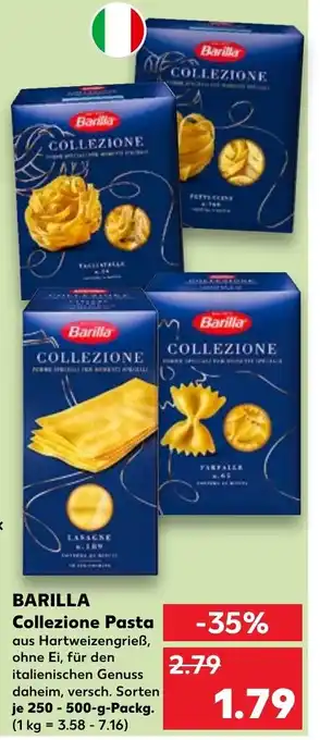 Kaufland Barilla Collezione Pasta 250-500 g Angebot