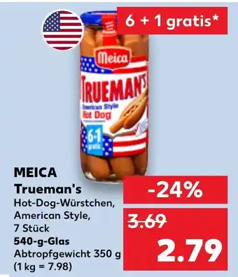 Kaufland Meica Trueman's 540 g Angebot