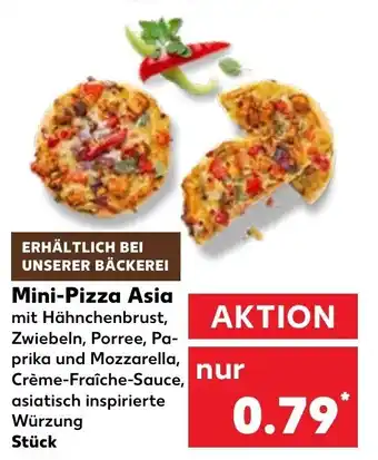 Kaufland Mini-Pizza Asia Angebot